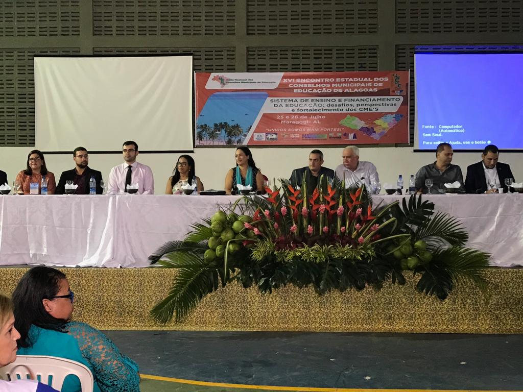 Encontro Estadual da UNCME em Maragogi